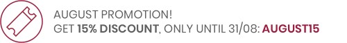 15% DISCOUNT